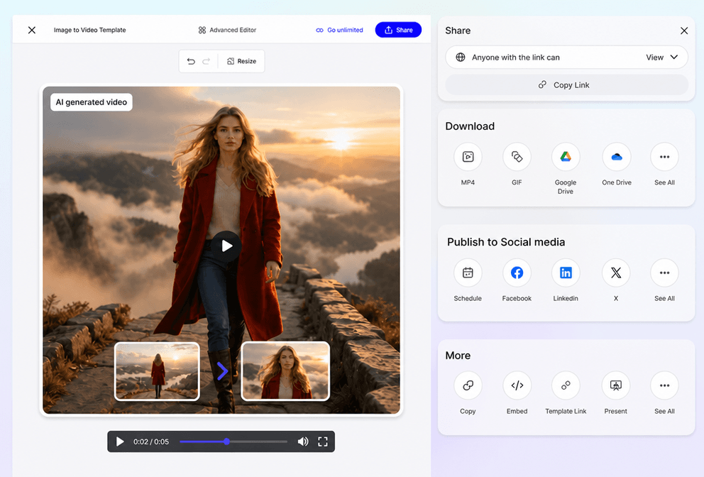 AI Image to Video Generator Online – Transform Images into AI Videos AI Image to Video Generator Online – Transform Images into AI Videos